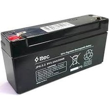 Ttec Plus Ttec 6V 3.2AH Bakımsız Kuru Akü (Kdo)