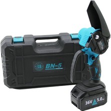 Renas Store BANCO-800 Chaın Saw Yağlı - Zincirli Bn-5 LTJ-6A 6 Inç Budama - Dal Kesme Makine Şarjlı - 2 Batarya 36V 5.0AH (5528)
