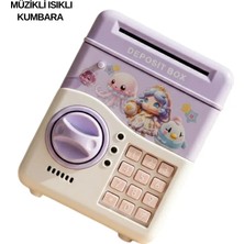 Renas Store SAM51 Müzikli Işıklı Kumbara Mor