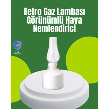 Armüz USB Şarjlı Retro Gaz Lambası Hava Nemlendirici LED Atmosfer Işıklı