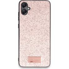 ALK Onegif Samsung Galaxy A05 Bright Simli Kapak - Pembe