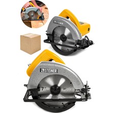 Steiner Germany Technology 3000 Watt Srı Sjs Metal Şanzıman Sunta Kesme Daire Testere Makinesi 185MM