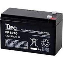 Ttec Plus Ttec 12V 7AH-20HR Bakımsız Kuru Akü 2kg Ups Uyumlu (Kdo)