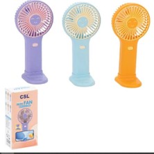 Csl Cs-39 Şarjlı Mini Fan Mavi (Kdo)