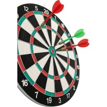Renas Store 15 Inç Dart Tahtası Seti Dayanıklı Yapı 4 Metal Dart Oku