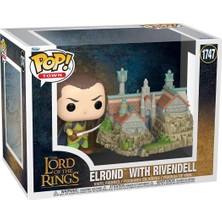 Funko Pop Town: Yüzüklerin Efendisi - Elrond & Rivendell - Koleksiyonluk Vinil Figür - Hediye Fikri