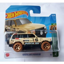 Hot Wheels 2022 Sıcak Tekerlekler Toyota Land Cruiser 80 Çamur Çivileri 91/250 (Kısa Kart) HCT64