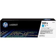 Hp 201X Cyan Mavi Yüksek Kapasite 2.800 Sayfa Toner CF401X (Kdo)
