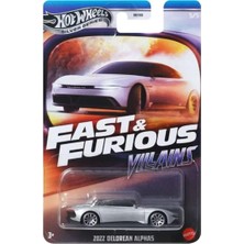 Hot Wheels Fast And Furious Villains - 2022 Delorean Alphas - HNR88 / JBY38
