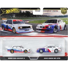 Hot Wheels 1:64 Ölçekli Araçlardan Oluşan Premium Car Culture 2'li Paket, Benzersiz Çiftler, Real Ri
