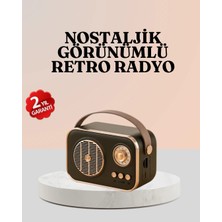 Armüz Bluetooth’lu Retro Radyo – Fm Destekli Nostaljik Hoparlör