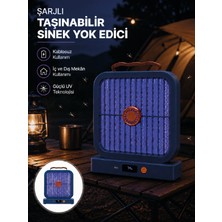 Die Grup Elektrikli Sinek Öldürücü 365NM Uv Işıklı Masaüstü Cihaz Mavi Renk