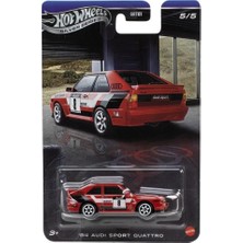 Hot Wheels Silver Series 1:64 Tekli Arabalar - 84 Audi Sport Quattro GRT01 - JKY19
