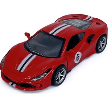 Hot Wheels Metal Çek-Bırak Yarış Arabası – Kırmızı F8 Tributo