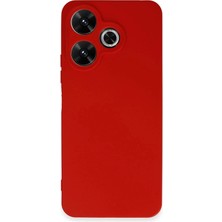 Mey Ithalat®   Redmi 13 4g Kılıf First Silikon - Kırmızı