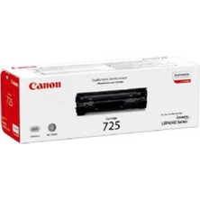 Canon CRG-725 1.600 Sayfa Toner LBP6030 MF3010 (Kdo)