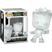 Funko Pop! I Am Groot 1197 Iwua As Groot Exc Vinil Figür Koruyucu ile Birlikte Gelir