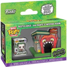 Funko Bitty Pop! Town: Beetlejuice - Dantes Inferno Room - Koleksiyon Vinil Figür - Hediye Fikri - R