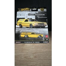 Hot Wheels Premium '70 Chevelle® Ss™ Wagon Car Culture Fast Wagons | Metal/metal Gövde, Real Riders