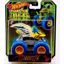 Hot Wheels Monster Trucks Glow In The Dark 1:64 Karanlıkta Parlayan Arabalar Battitude HCB50-HWC89