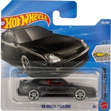 Hot Wheels - '98 Honda Prelude Mat Siyah – Factory Fresh 5/5 – JJJ89 – Short Card – Mattel 2026 (136