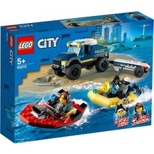 LEGO City Elit Polis Tekne Taşıma Aracı 60272