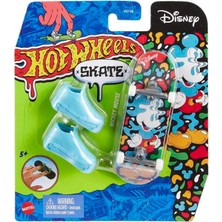 Hot Wheels Skate Fingerskate Disney – HNG36 – Paket 1 Adet Mickey Mouse Parmak Kaykay + 1 Çift Spor