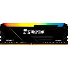 Kingston Kıngston 32GB Ddr4 3200MHZ CL16 Rgb Pc Ram Beast KF432C16BB2A/32TR