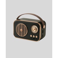 Renas Store Retro Bluetooth Radyo – Nostaljik Tasarım, Tf Kart ve USB Destekli