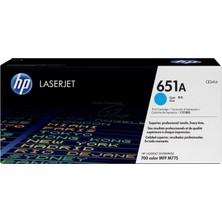 Hp 651A Cyan Mavi 16.000 Sayfa Toner CE341A (Kdo)