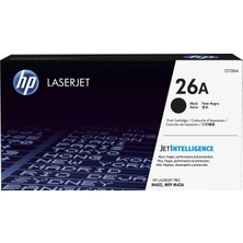 Hp 26A Black Siyah 3.100 Sayfa Toner CF226A (Kdo)