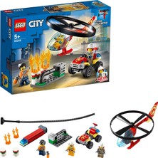 LEGO City Itfaiye Helikopteri Müdahalesi 60248 - Araçları Seven Çocuklar Için Yaratıcı Oyuncak Yapım