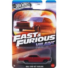 Hot Wheels Fast & Furious Villains 1966 Ford 427 Fairlane JBY36
