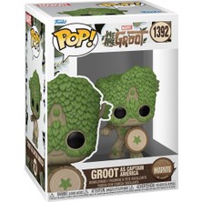 Funko Pop! Marvel: 85. Yıldönümü - Biz Groot, Kaptan Amerika Olarak Groot'uz