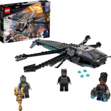LEGO Marvel Black Panther Ejderha Uçağı 76186 Yapım Seti Oyuncağı; Avengers: Endgame Filminin Son Sa