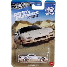 Hot Wheels Fast & Furious 25 Yil Race-Off 1995 Mazda Rx-7 JKX16 - HNR88