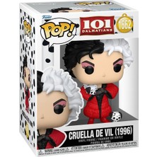Funko Pop! Disney: 101 Dalmaçyalı - Cruella De Vil (1996) - Koleksiyon Vinil Figür - Hediye Fikri -
