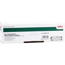 OKI Okı 45807102 Yazıcı Toneri Siyah - B412 B432 B512 MB472 MB492 MB562 - 3.000 Sayfa (Kdo)