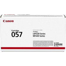 Canon CRG-057 Black Siyah Toner MF445-MF443-LBP223 (Kdo)