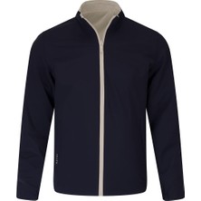 Saykı Lacivert Slim Fit Hakim Yaka Mont