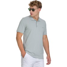 Hatemoğlu Yeşil Regular Fit 100% Pamuk Polo Yaka Tişört