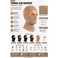 Unisex  Termal Rüzgar Geçirmez Motorcu Bere  Balaklava Termal Kar Maskesi  OCP004