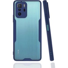 Mudanis Xiaomi Poco X3 Gt Kılıf Platin Silikon - Lacivert