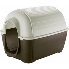 Northcity Kenny 03 Plastik Köpek Kulübesi 60X90X60 cm - Sağlam ve Konforlu Köpek Yuvası