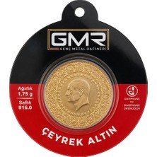 GMR ÇEYREK ALTIN 1.75 GRAM 22 AYAR