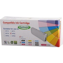 Prınt-Rıte Print-Rite Hp CH566A Cyan Mavi Kartuş(82) (Kdo)