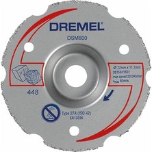 Dremel DSM20 Kompakt Testere ile Uyumlu Ahşap ve Yumuşak Malzemede Çok Amaçlı Karpit Bitişik Kesme D
