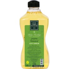 Eyüp Sabri Tuncer 1,5lt Çeşme Limonu Sıvı Sabun Doğal Zeytinyağlı (Kdo)