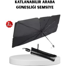 Armüz Katlanabilir Ön Cam Güneşliği Şemsiye – Her Araca Uygun Isı ve Işık Koruması