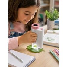 Esplendor LED Aydınlatmalı Taşınabilir Mikroskop 80X-200X Ayarlanabilir Büyütme Özellikli
